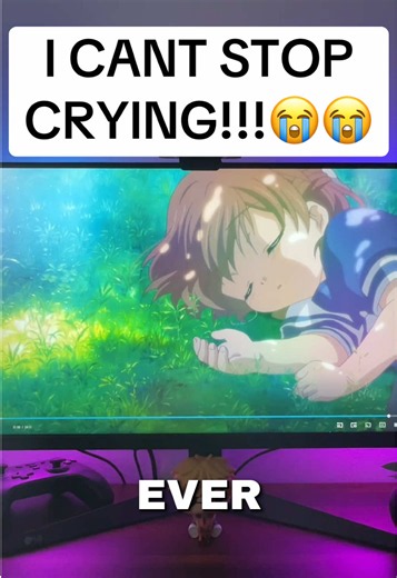 I CANT STOP CRYING AT THIS ANIME!😭😭 #clannad #clannadafterstory #anime #animereactions #animerecommendations