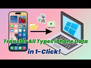 How to Transfer All Types iPhone Files to PC | Transfer iPhone Data to Windows 2025