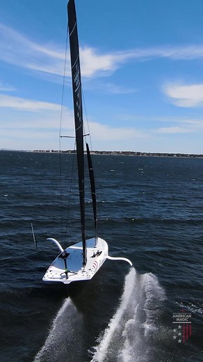 27K views · 631 reactions | "One of the things that we're all excited about is racing in the AC40. It's going to be amazing racing because the boats are so simple and so easy to throw about and to maneuver." - Paul Goodison #americanmagic #gamefaces #AC40 #americascup #sailingteam #usateam #sailing #foiling | American Magic | Facebook