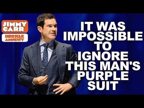 The Most Confident Man in Malmö? - Jimmy Roasts a Funky Fella In a BOLD Purple Suit
