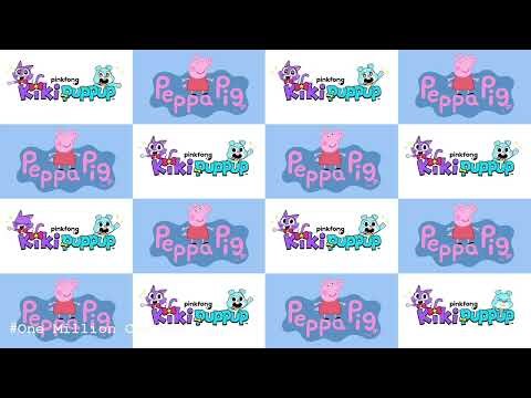 Peppa Pig + Kiki puppup Logo Intro Over 1M Times | ONE MILLION CONTENT