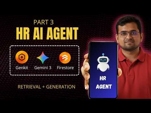 Part 3 - Build a HR Agent using RAG with Genkit and Firebase