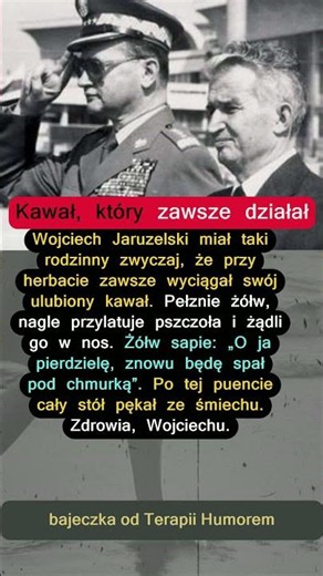 Wojciech Jaruzelski i żółw pod chmurką