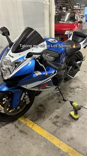 Merci à LSC pour le shifter et le power commander V 👍🏼 #CapCut #GSXR #suzuki #sportbike #lossantos