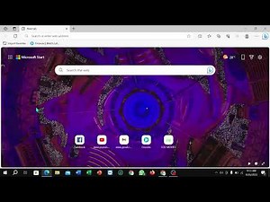 How To Set Your Photo As Background in Microsoft Edge