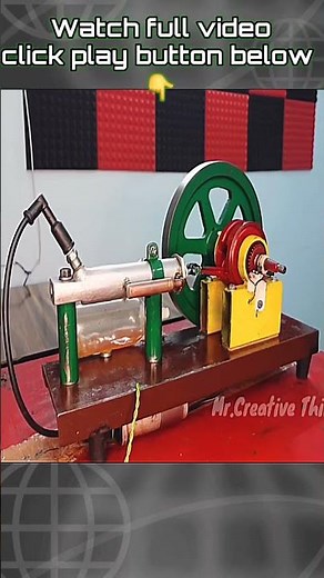 Most Powerful Gasoline Engine Homemade #howtomake #nikolatesla #icengine #smallengine