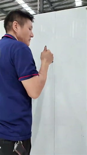 How to install cam lock cold room panel