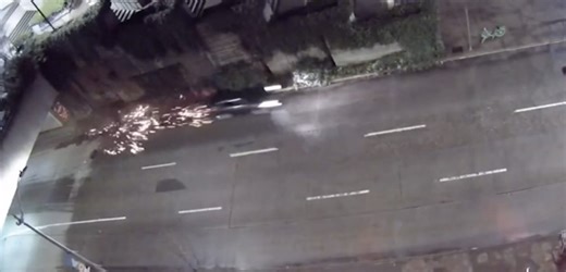 Video of the Day: Man compiles neighborhood car crash footage