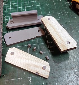 3D Print Jigs From Video "making Custom Leather Pistol Grips for a 1911" - Etsy
