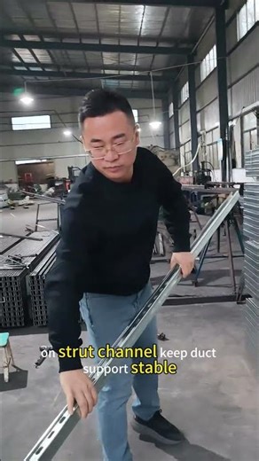 Strut Channel✅ Controlled thickness📐 Accurate dimensions#FactoryMade #strutchannel