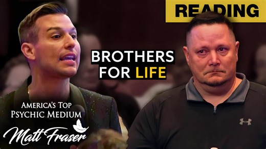 A guardian angel reveals itself during psychic reading