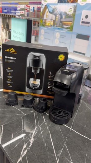 Die eta 4in1 Multicabs Kapselkaffeemaschine. ☕️ #eta #kaffee #kaffeezeit