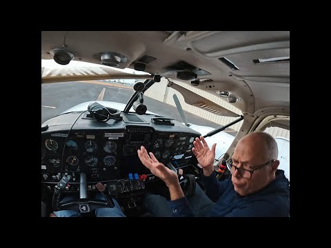 4K POV How to Fly Multi Engine Aircraft - Piper Aztec Model D Full Tutorial EP1