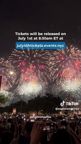 How to watch the Macy's 4th of July Fireworks for FREE in NYC! On Friday, July 4, 2025, Macy’s will launch the Macy's 4th of July Fireworks from the iconic Brooklyn Bridge and four surrounding barges in the East River. The New York City Mayor's Office will be offering FREE tickets to view the fireworks in both Brooklyn and Manhattan. New Yorkers may choose up to FOUR tickets for one Zone of Brooklyn Bridge Park, or up to TWO tickets in Manhattan for the South Street Seaport Pier 16/17 location. 