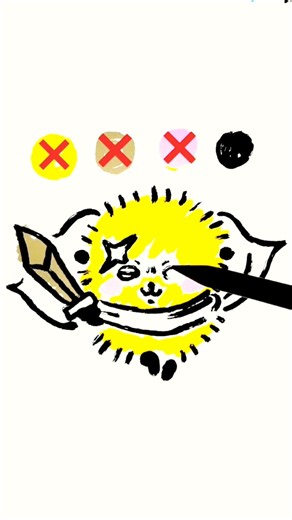 【ちいかわ】ラッコを描いてみた！