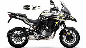 This Sticker Kit Will Turn Your Benelli TRK 502 Into A BMW GS