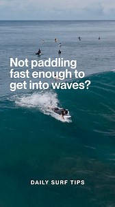 Here is why you are paddling “hard” but not as fast as other surfers in the line up. •The first thing you want to do is find the sweet spot on your surfboard. Your back should be arched, your head lifted, and your body centered. And that is every time you jump back on the board. •Let your nose float just 2 to 5 centimeters above the water. This position minimizes drag and helps you glide smoothly. •When paddling, make sure your hand enters the water with your fingertips first, followed by your w