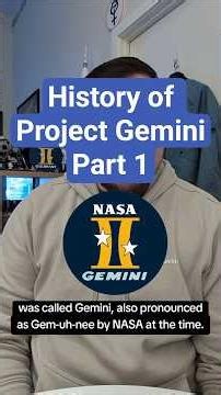History of Project Gemini Part 1 #nasa #science #history #apollo