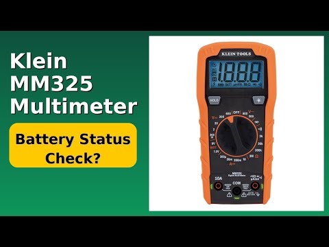 REVIEW (2025): Klein MM325 Multimeter. ESSENTIAL details.