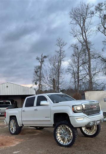 Explore the Power of GMC Denali Squatted Trucks