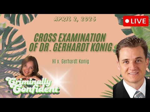 Hawaii Cliff Trial LIVE Day 8 | Dr. Konig Cross Exam Begins | Hawaii Doctor Trial | GRWM 📱