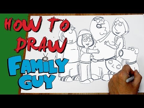How to Draw Family Guy | In LESS than 5 minutes