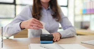 Modern wireless payment banking POS terminal with touch screen with receipt