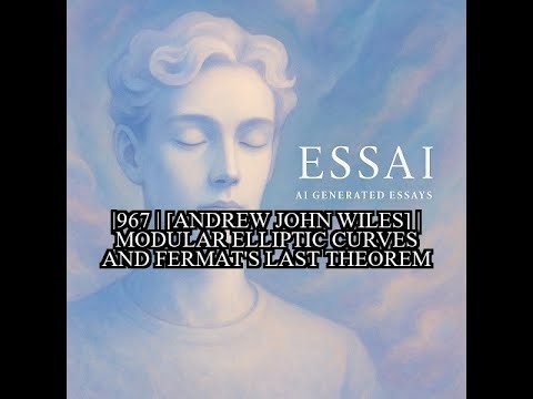 1967 | [Andrew John Wiles] | Modular elliptic curves and Fermat's last theorem