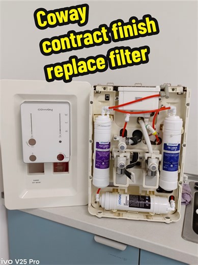coway filter replacement service #waterfilterservice #cowayfilter