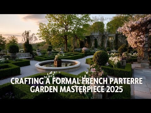 Crafting a Formal French Parterre Garden Masterpiece 2025