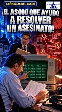 EL AS400 QUE AYUDO A RESOLVER UN CRIMEN - ANECDOTAS AS400