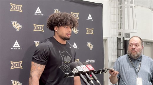 UCF tight end talks spring practice and comeback from injury