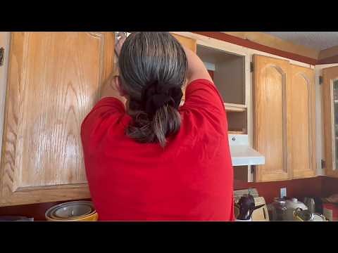 How $15 completely transformed my outdated kitchen in ONE weekend!