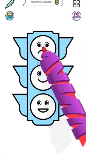 colour the traffic signal 🚦🚥