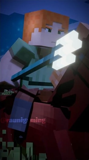 Don't Touch Our Hero👿| #minecraftanimation #shorts #herobrine