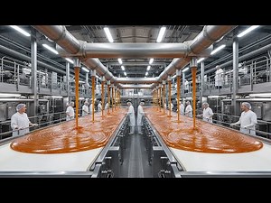 Luxury Caramel Syrup Processing Factory From Raw Sugar to Billion-Dollar Drizzle Bottles.