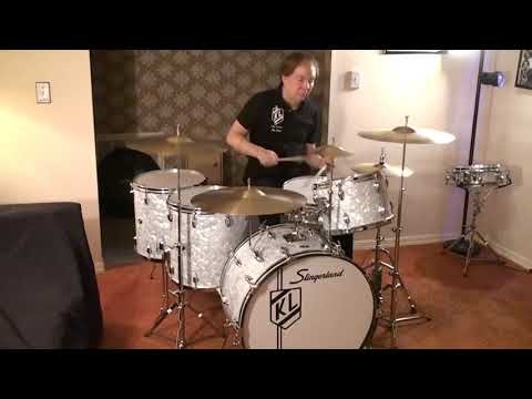 1970 Slingerland Buddy Rich Amazing Sounding Drum Set