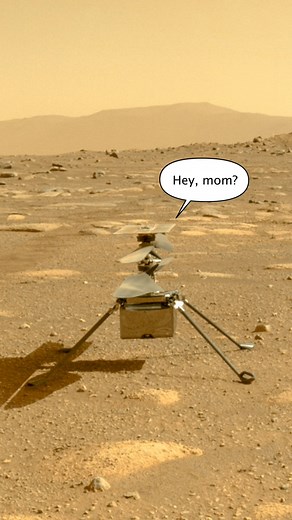 83K views · 1.4K reactions | We’re not crying you’re crying.  Today, NASA'S Ingenuity helicopter ended its mission. The tiny copter that rode to Mars in the belly of the Perseverance rover was only meant to perform up to five experimental test flights over 30 days, but ended up performing 72 flights over almost three years. You did good Ingenuity. You did good. | The Planetary Society | Facebook