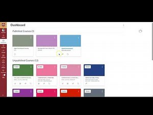 Adding course image, setting home page, creating pages, setting up weekly modules in Canvas