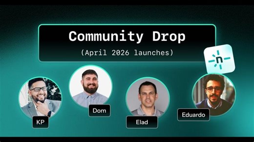 Community Drop (April 2026 Launches) | Netlify