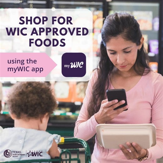 Not sure if a food item is WIC-approved? 🤔 Make your shopping experience easy by using the myWIC app. 📱 The app includes a shopping guide and scanner to help you get the most out of your benefits. 👉The myWIC app is available for download in the Apple App Store and Google Play Store. | Victoria County Public Health Department