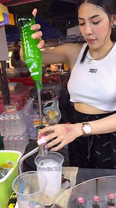 Refreshing Cold Sprite Slushy in Thailand - Thai Street Food #streetfood #foodie #fyp #food #viral | Foodie Ahh Yum