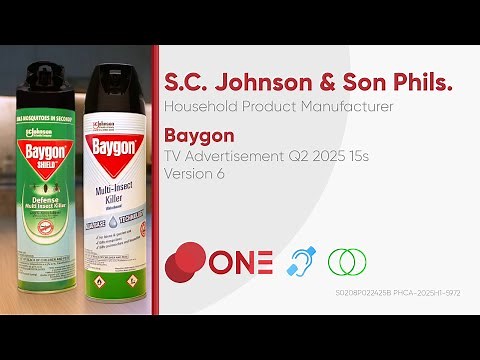 Baygon TV Ad Q2 2025 15s (Philippines, Version 6) [BCC/ST]