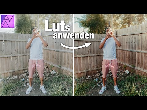Mit LUTs Bilder aufbessern | Affinity Photo Tutorial Deutsch