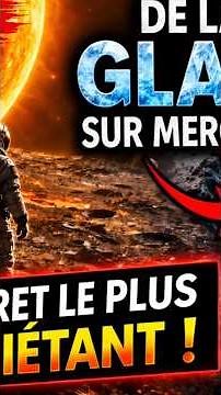 Le secret le plus inquiétant de Mercure 😨 #space #nasa #espace #mystere