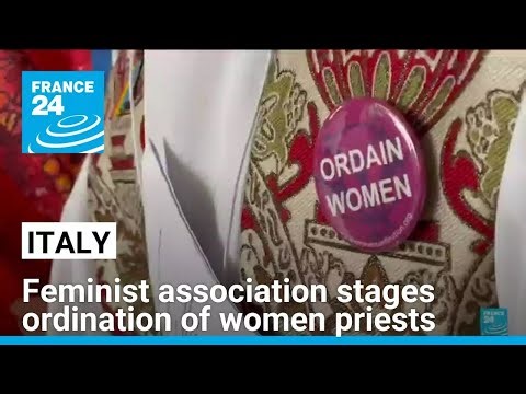 Feminist association stages ordination of women priests in Rome