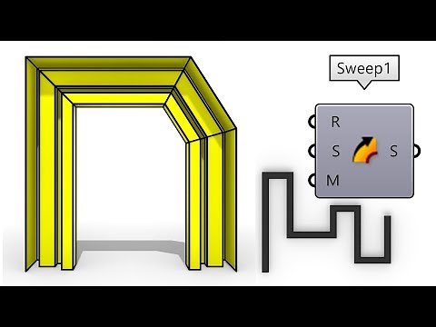 Grasshopper Tutorial (Advanced Sweep)