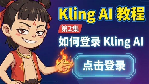 02. Kling AI 注册登录全攻略