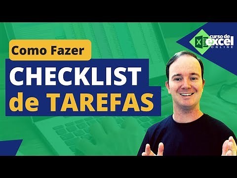 Como Fazer CHECKLIST de TAREFAS no EXCEL | Curso de Excel OnLine