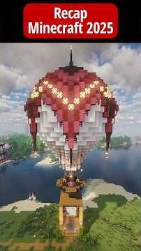 🪅 RECAP costruzioni MINECRAFT 2025 🧧 #minecraft #minecraftbuilding #minecrafttutorial #perte